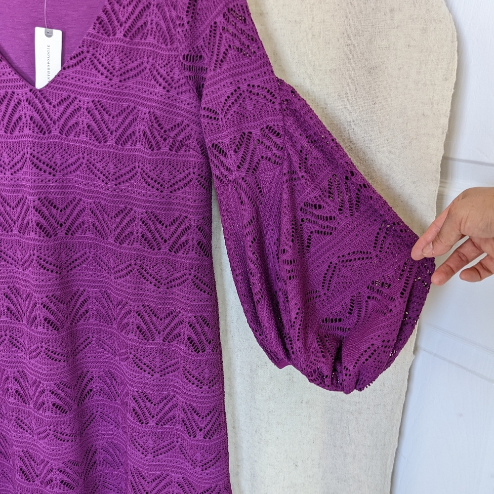 NWT Maeve Laila Mesh Dress - Picture 7 of 9